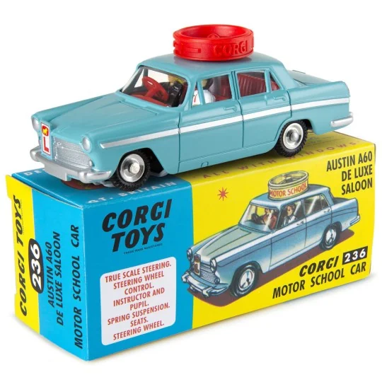 236 Austin A60 Deluxe Saloon Motor School Car - Corgi CD54321039