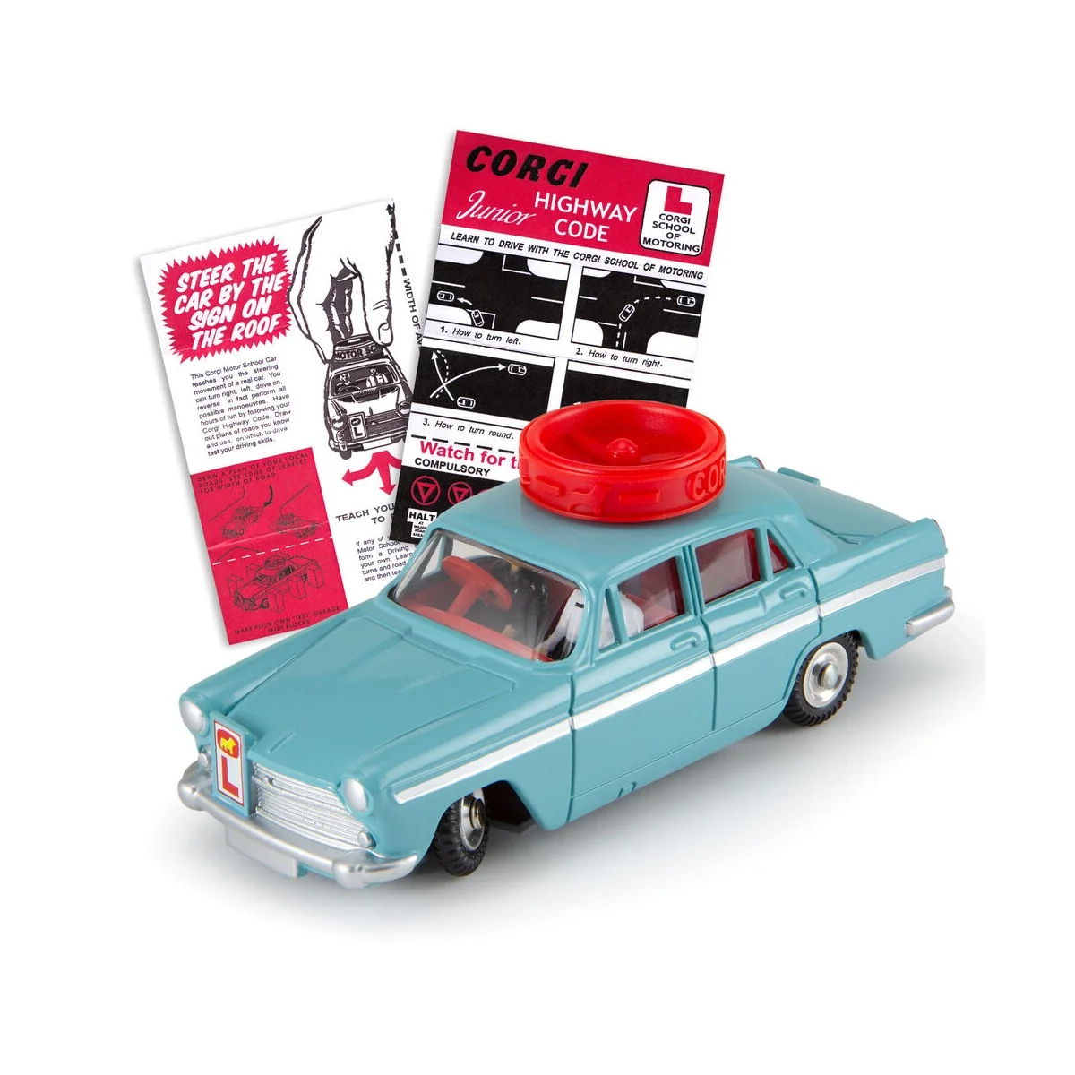 236 Austin A60 Deluxe Saloon Motor School Car - Corgi CD54321039