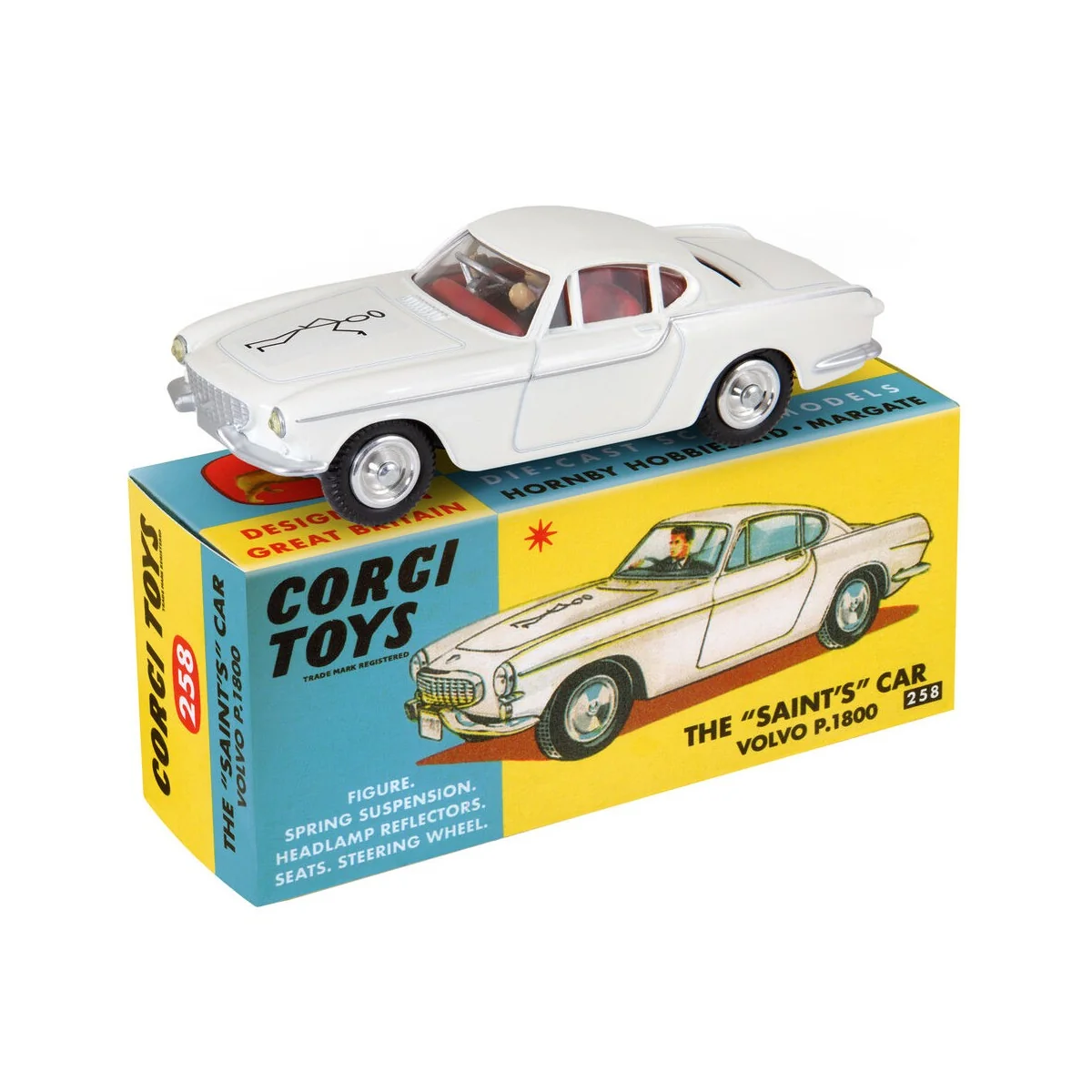 258 The Saint’s Car Volvo P 1800 - Corgi CD54321004