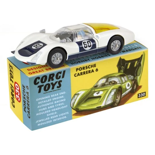 Retro Porsche Carrera 6 No 330 - Corgi CD54321005