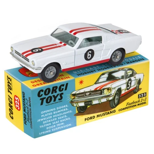Retro Mustang Fastback Coupe No 325 - Corgi CD54321007 Retro Mustang Fastback Coupe No 325 - Corgi CD54321007