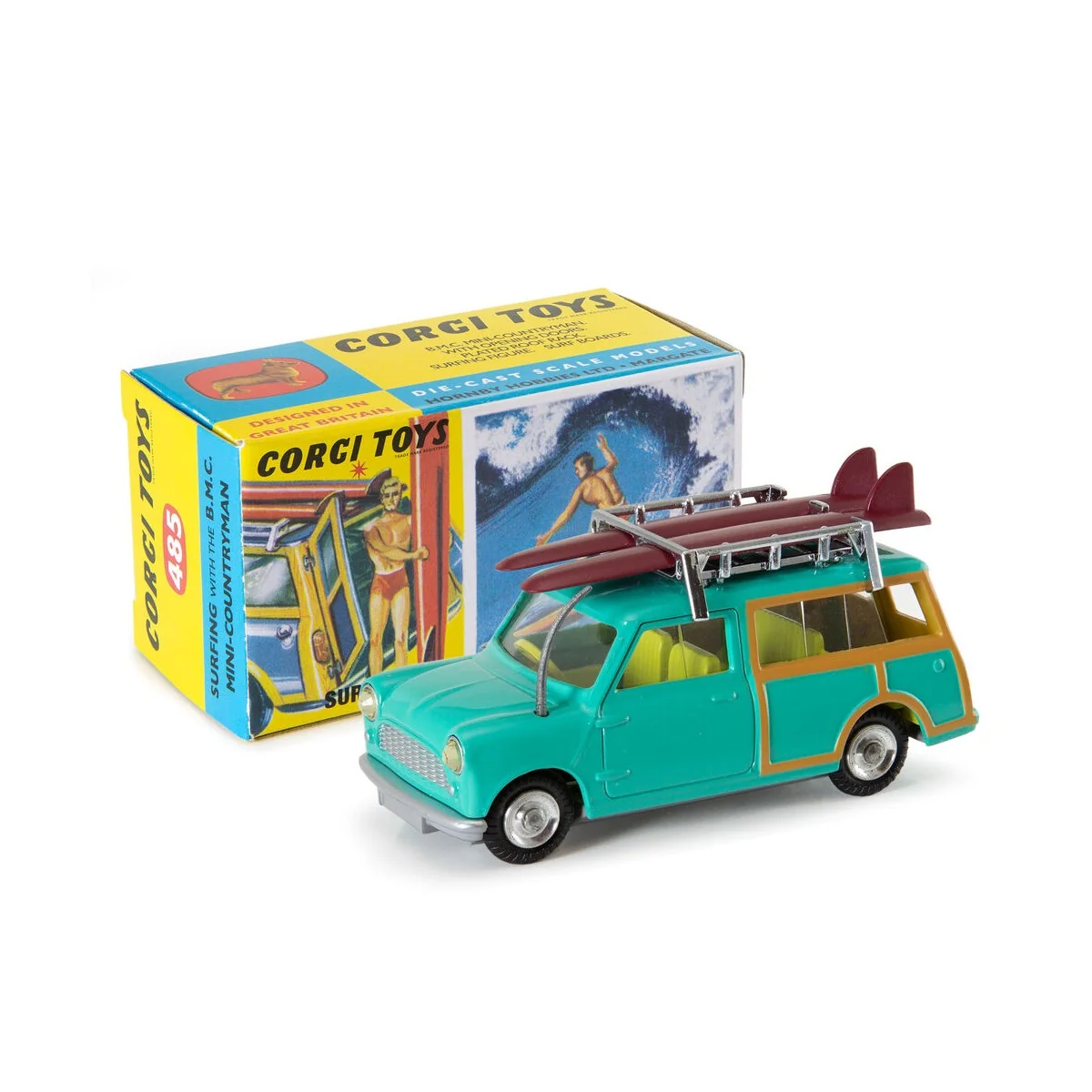 Mini Countryman Roof Rack Surfing 485 - Corgi CD54321014