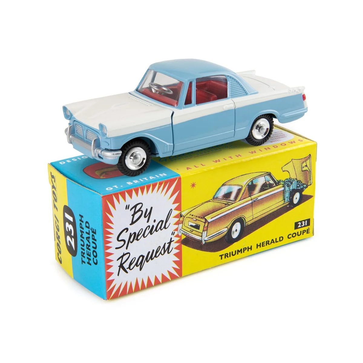 Triumph Herald Coupe 231 - Corgi CD54321018 Triumph Herald Coupe 231 - Corgi CD54321018