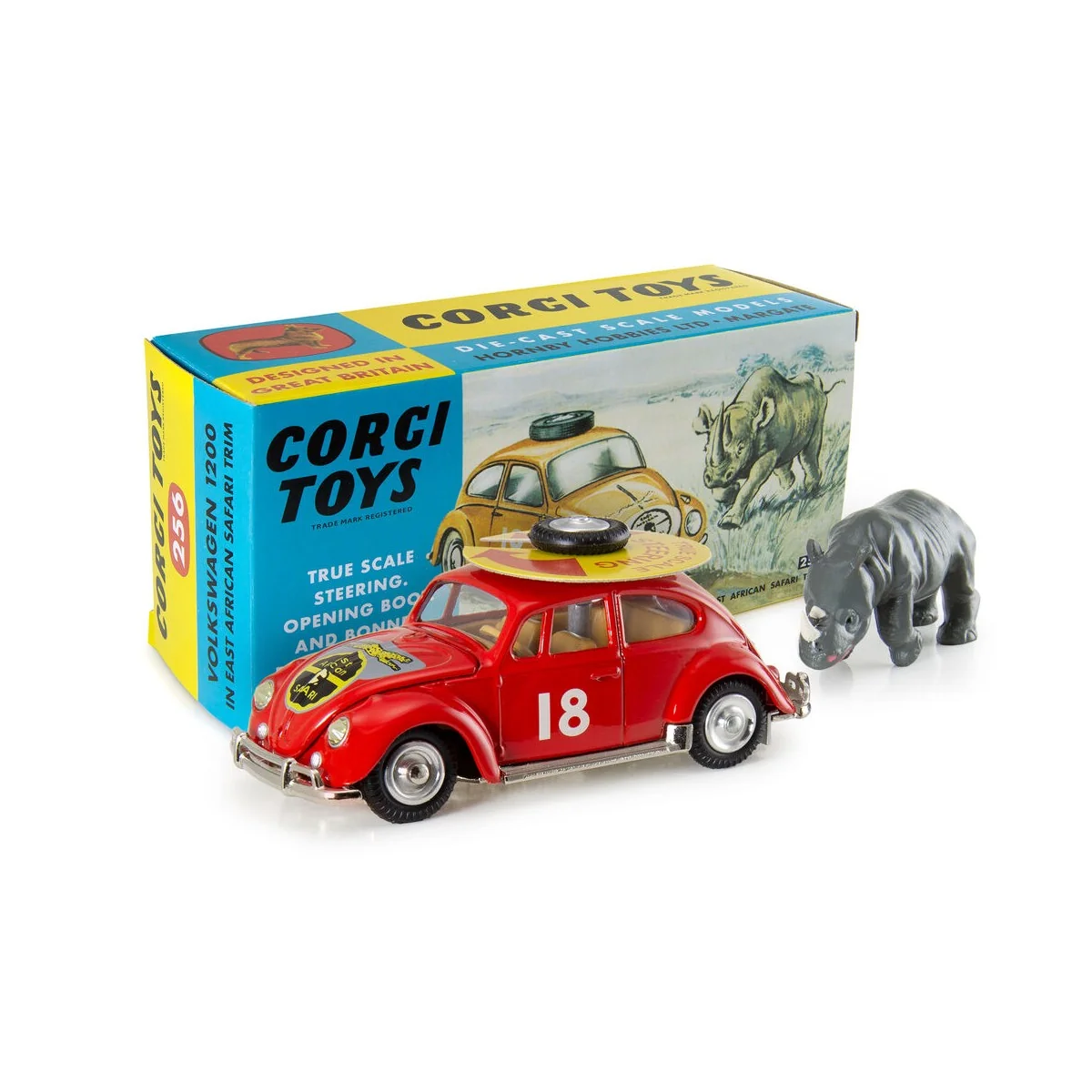 Volkswagen 1200 in East African Safari Trim 256 - Corgi CD54321019