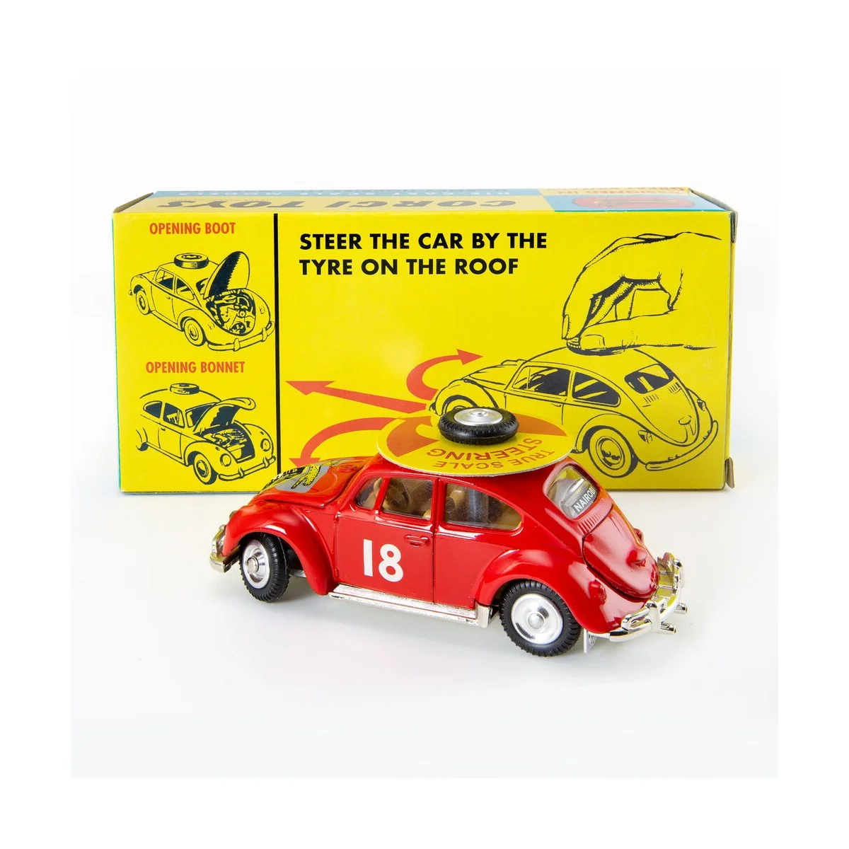 Volkswagen 1200 in East African Safari Trim 256 - Corgi CD54321019