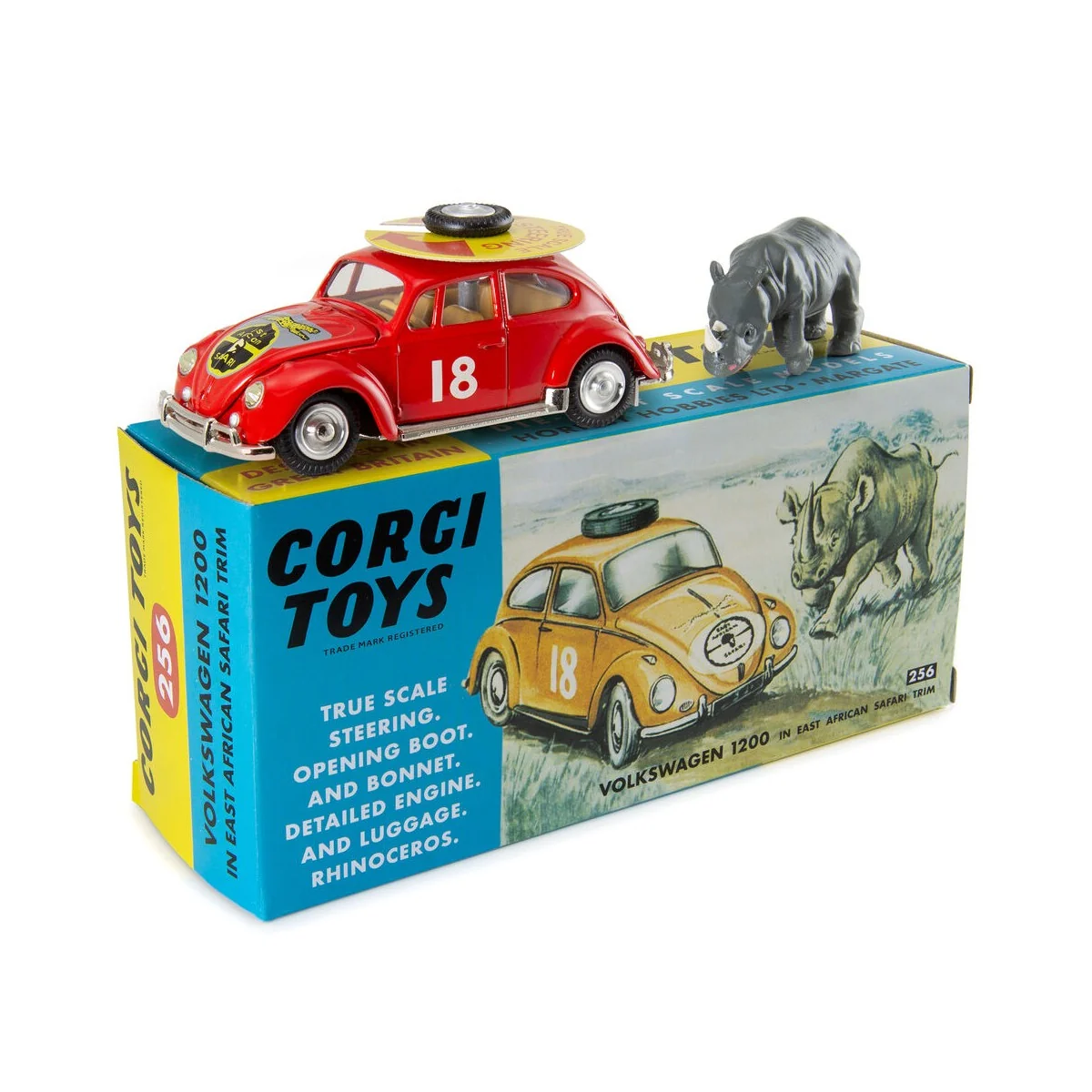 Volkswagen 1200 in East African Safari Trim 256 - Corgi CD54321019