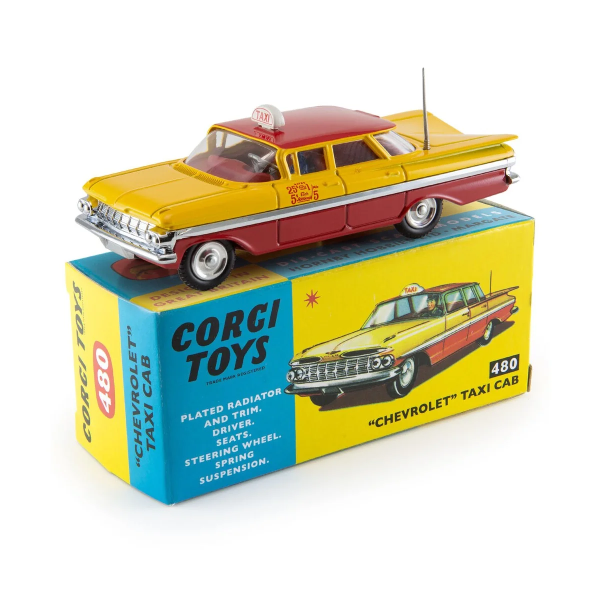 Chevrolet Taxi Cab 480 - Corgi CD54321020