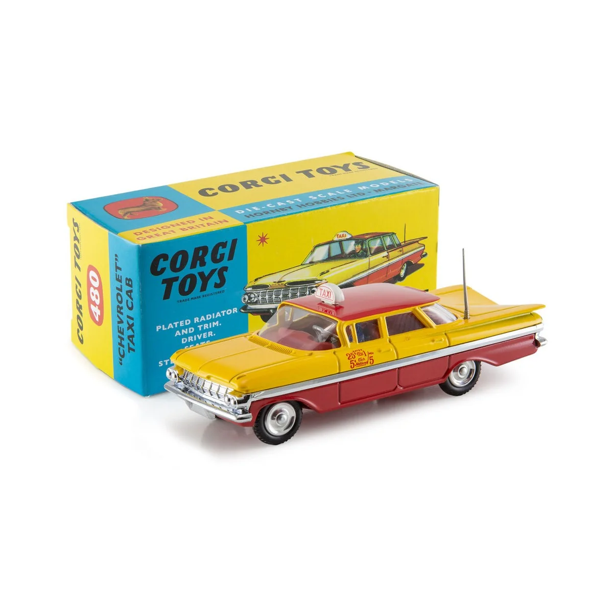 Chevrolet Taxi Cab 480 - Corgi CD54321020