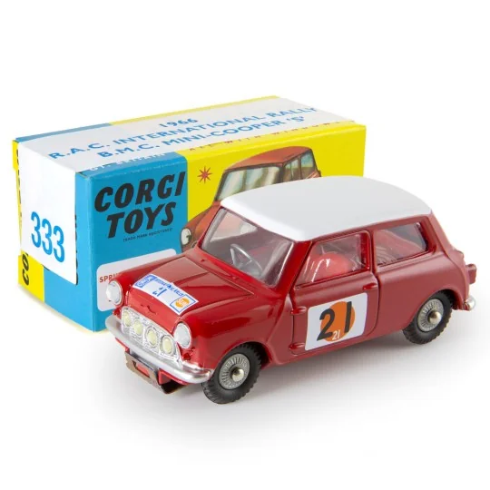 333 RAC International Rally BMC Mini Cooper ‘S’ - Corgi CD54321047 333 RAC International Rally BMC Mini Cooper ‘S’ - Corgi CD54321047