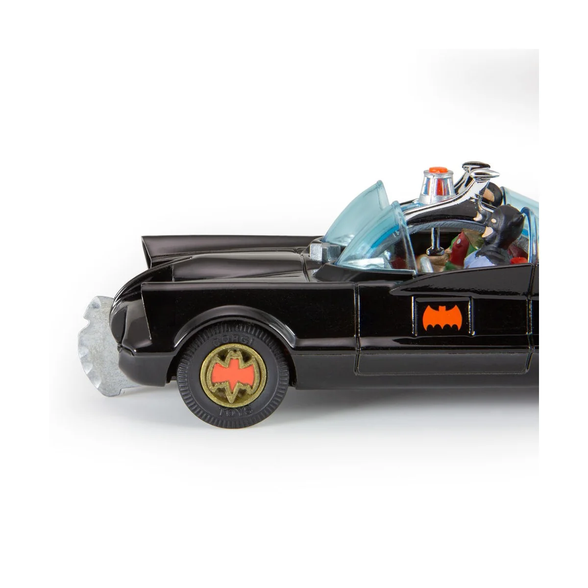 267 Batmobile with Batman and Robin – Gloss Black - Corgi CD54321050 267 Batmobile with Batman and Robin – Gloss Black - Corgi CD54321050