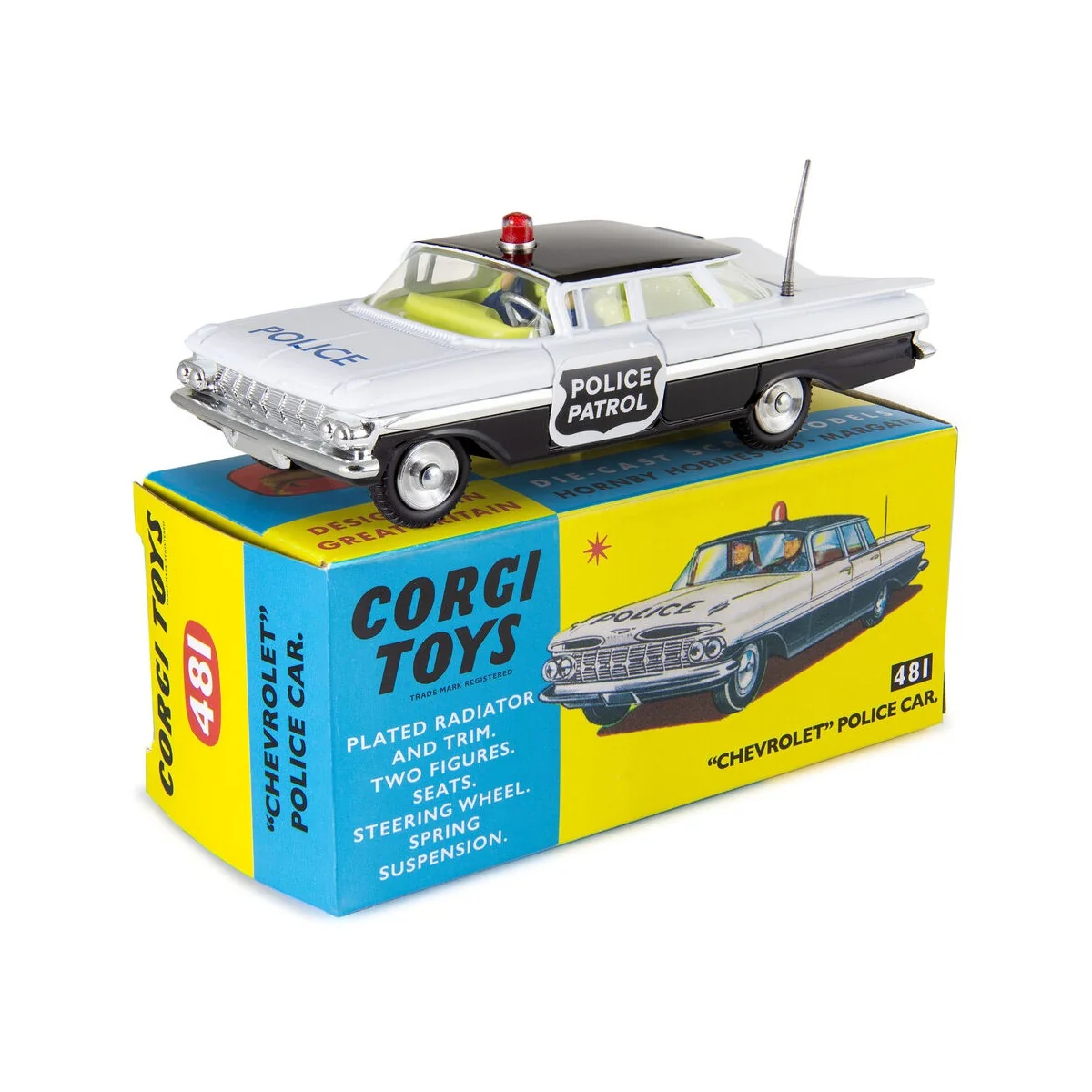 481 Chevrolet Police Car - Corgi CD54321052