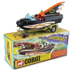 107 Batboat and Trailer - Corgi CD54321062
