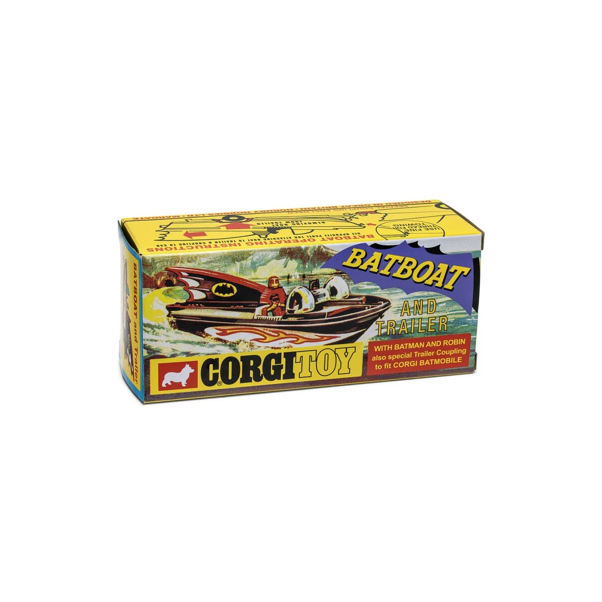 107 Batboat and Trailer - Corgi CD54321062