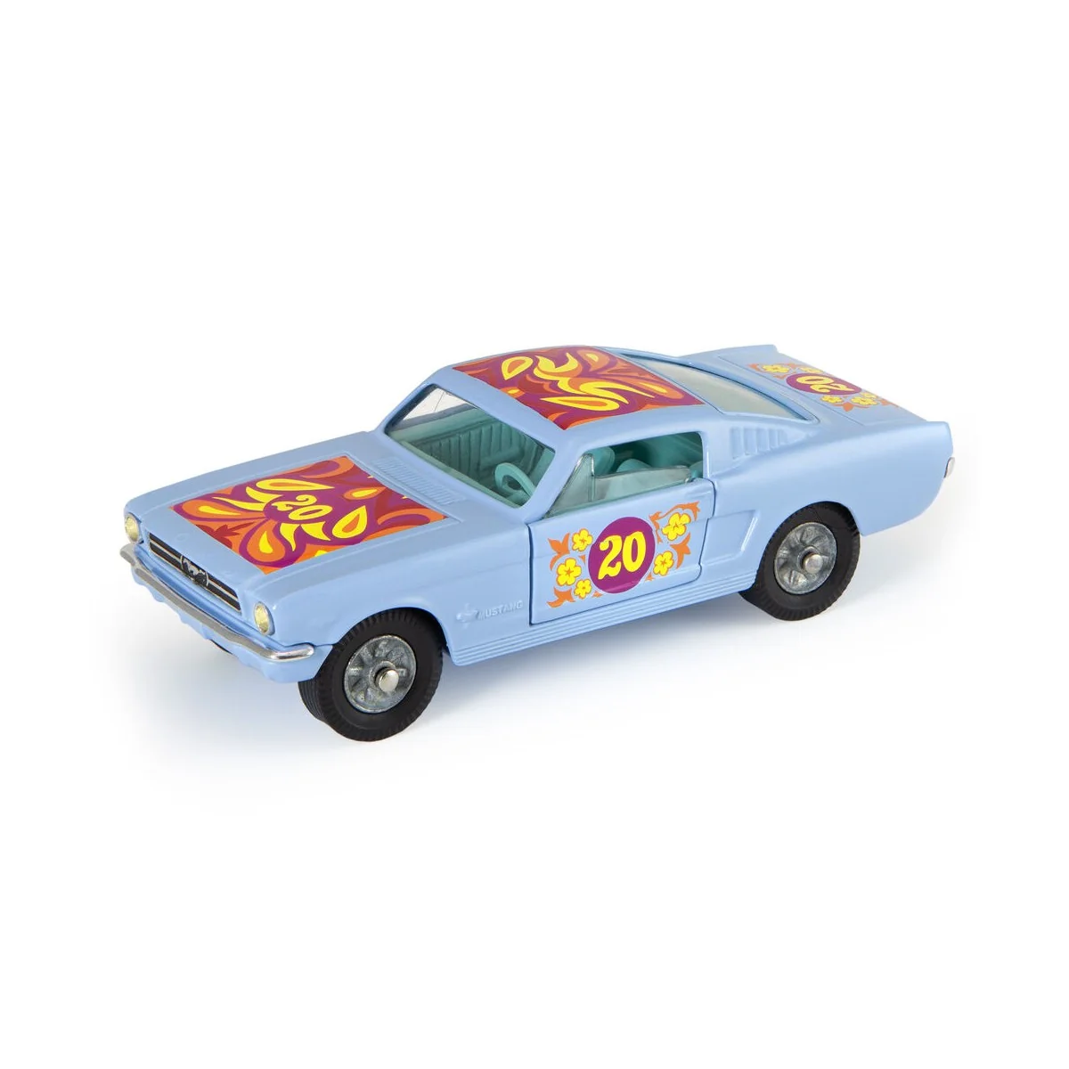 348 - Ford Mustang Fastback 2+2 'Flower Power' Stock Racing - Corgi...
