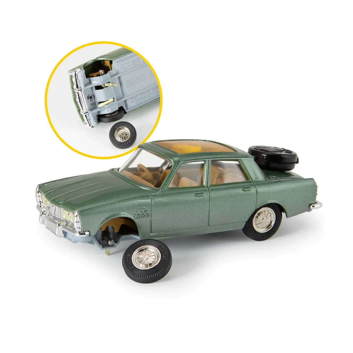 275 - Rover 2000 TC White - Corgi CD54321077