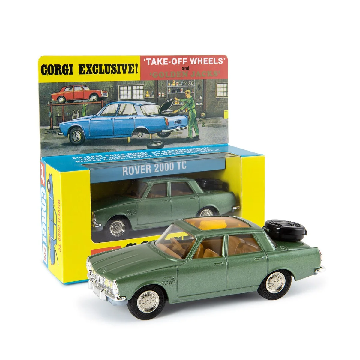 275 - Rover 2000 TC White - Corgi CD54321077