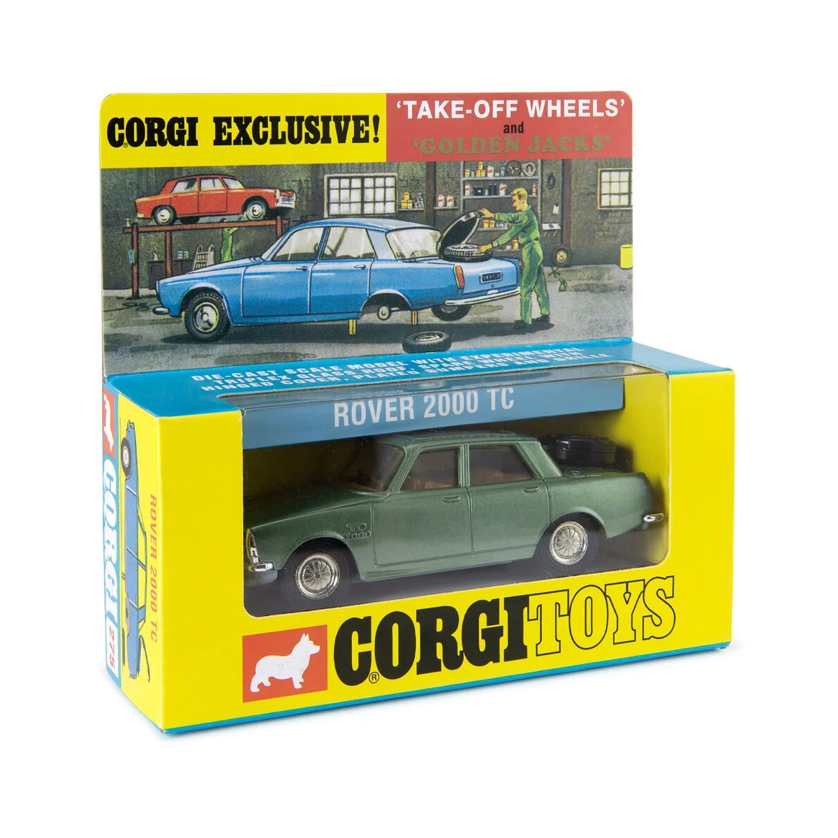 275 - Rover 2000 TC White - Corgi CD54321077