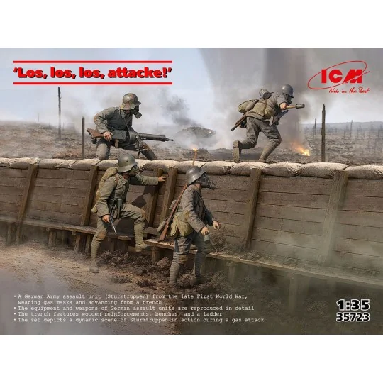 Los, los, los, attacke!', 1/35 - ICM 35723 Los, los, los, attacke!', 1/35 - ICM 35723