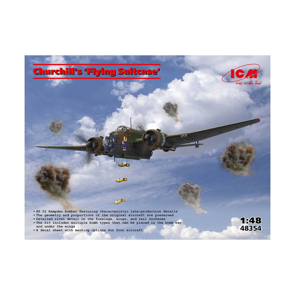 Churchill's 'Flying Suitcase', 1/48 - ICM 48354 Churchill's 'Flying Suitcase', 1/48 - ICM 48354