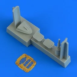 MiG-21 remove before flight covers for Eduard, 1/48 - Quickboost QB...