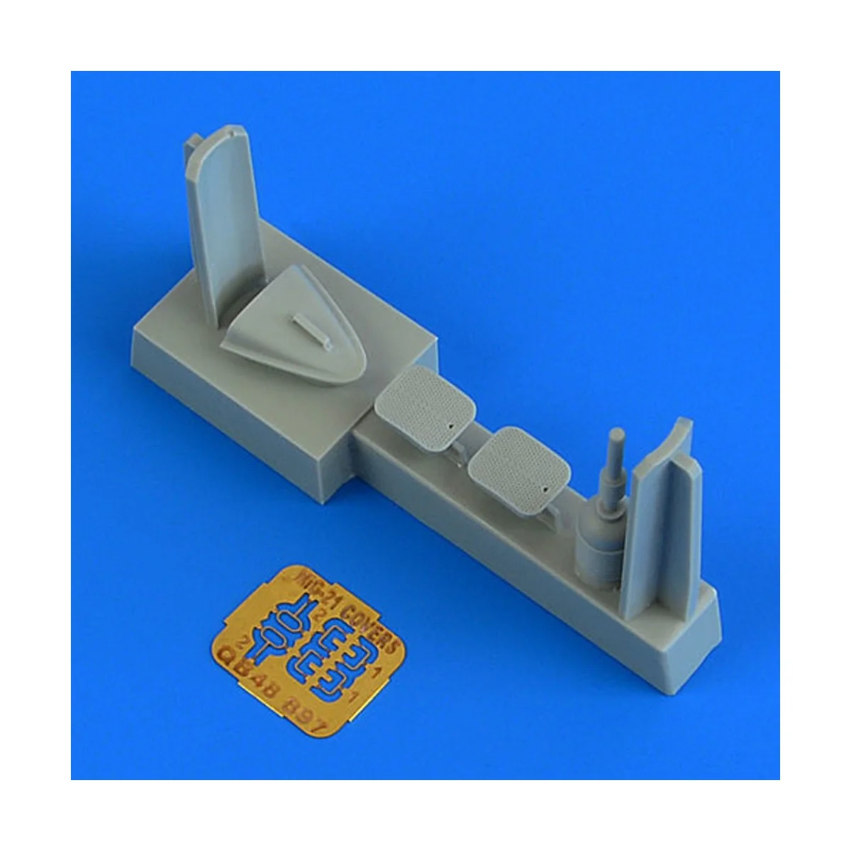 MiG-21 remove before flight covers for Eduard, 1/48 - Quickboost QB... MiG-21 remove before flight covers for Eduard, 1/48 - Quickboost QB...