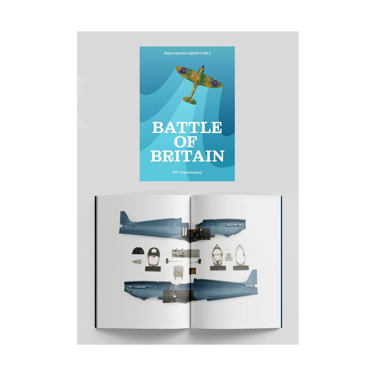 BATTLE of BRITAIN SPITFIRE Mk.I, 1/48 - Eduard Plastic Kits 11197