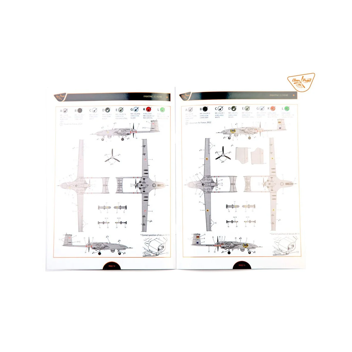 TB.2 UAV in Polish service, 1/35 - Clear Prop Models CP3502