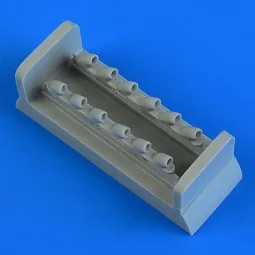 Curtiss Tomahawk Mk.II exhaust for Airfix, 1/48 - Quickboost QB48 901