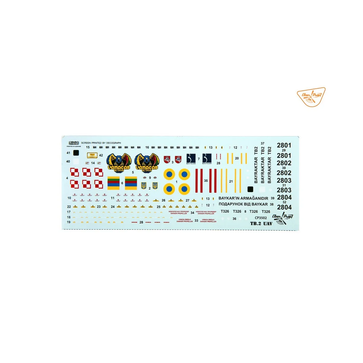 TB.2 UAV in Polish service, 1/35 - Clear Prop Models CP3502