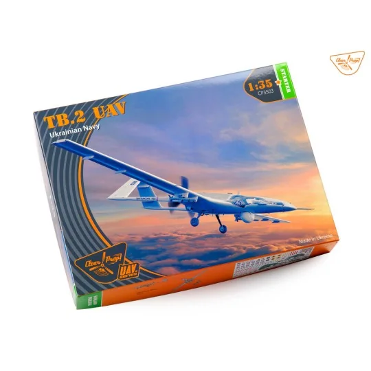 TB.2 UAV UKRAINIAN NAVY, 1/35 - Clear Prop Models CP3503 TB.2 UAV UKRAINIAN NAVY, 1/35 - Clear Prop Models CP3503