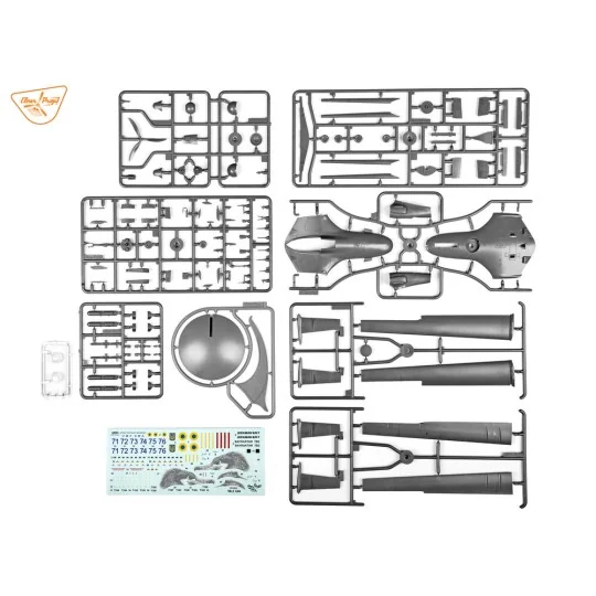 TB.2 UAV UKRAINIAN NAVY, 1/35 - Clear Prop Models CP3503 TB.2 UAV UKRAINIAN NAVY, 1/35 - Clear Prop Models CP3503