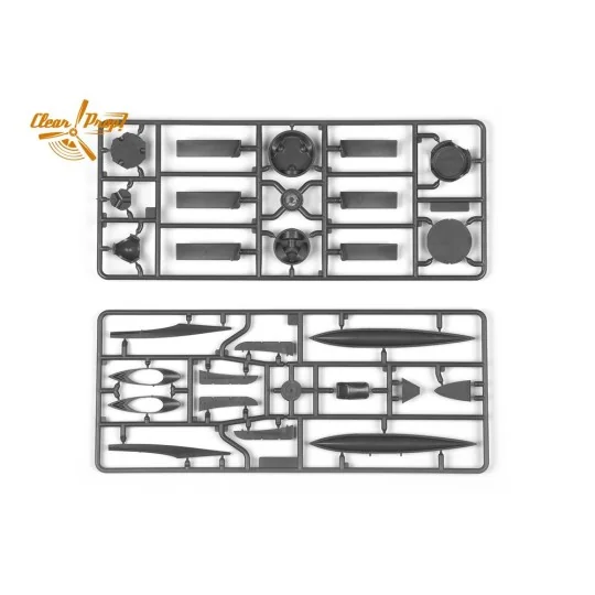 XA2D-1 Skyshark, 1/48 - Clear Prop Models CP4802