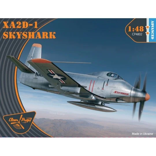 XA2D-1 Skyshark, 1/48 - Clear Prop Models CP4802