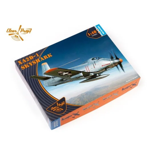 XA2D-1 Skyshark, 1/48 - Clear Prop Models CP4802