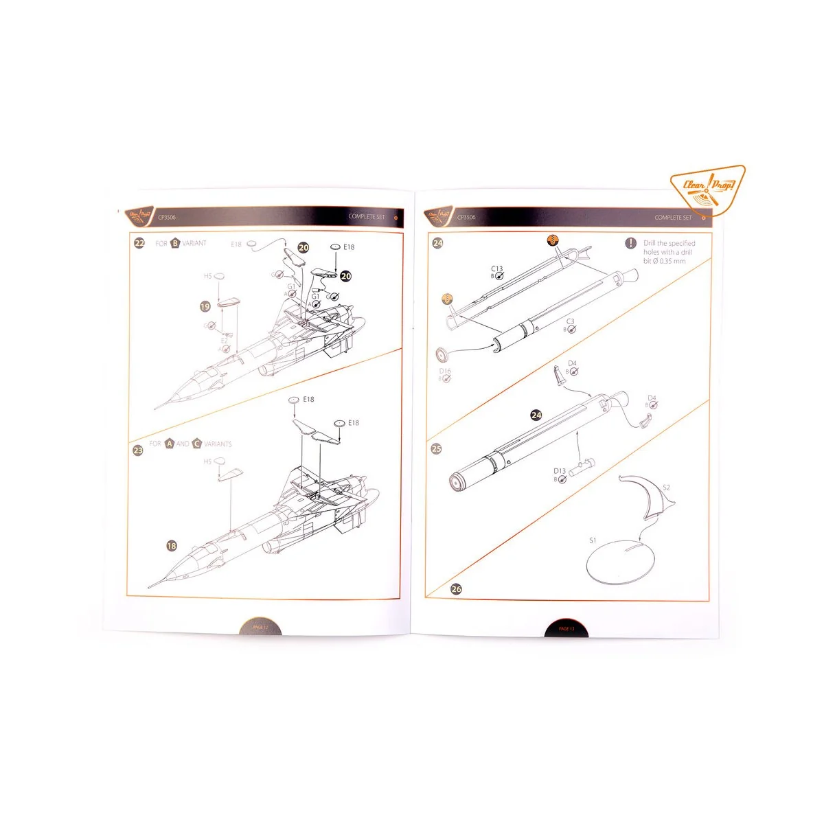 Tu-143 Reys television reconnaissance, 1/35 - Clear Prop Models CP3506 Tu-143 Reys television reconnaissance, 1/35 - Clear Prop Models CP3506