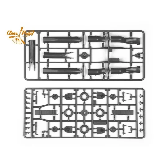 XA2D-1 Skyshark, 1/48 - Clear Prop Models CP4802
