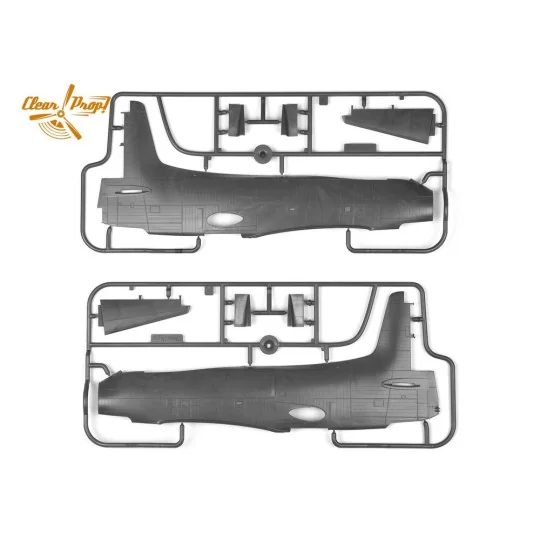 XA2D-1 Skyshark, 1/48 - Clear Prop Models CP4802