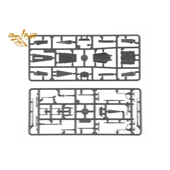 XA2D-1 Skyshark, 1/48 - Clear Prop Models CP4802