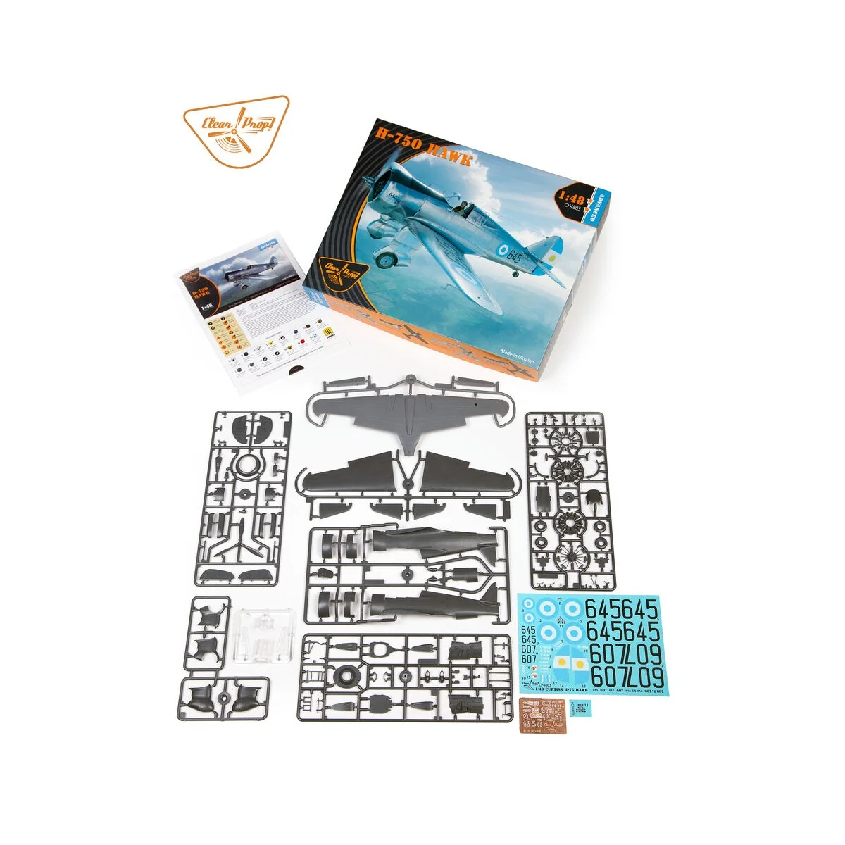 H-75O Hawk, 1/48 - Clear Prop Models CP4803 H-75O Hawk, 1/48 - Clear Prop Models CP4803