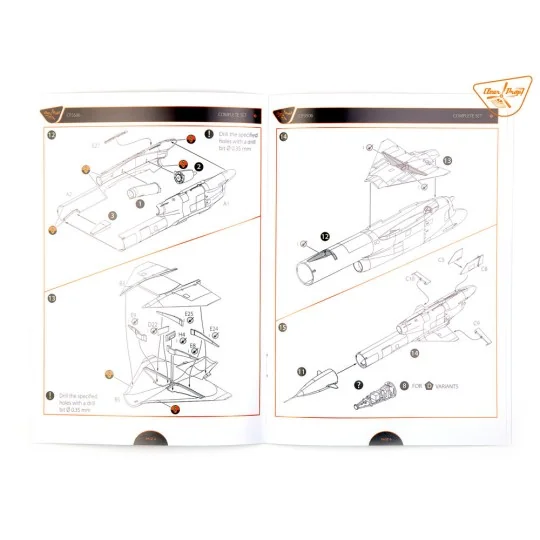 Tu-143 Reys television reconnaissance, 1/35 - Clear Prop Models CP3506 Tu-143 Reys television reconnaissance, 1/35 - Clear Prop Models CP3506