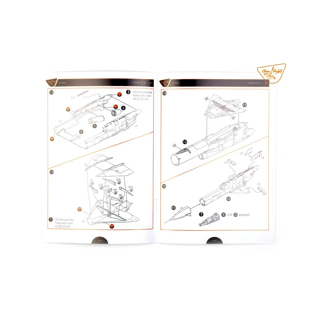Tu-143 Reys television reconnaissance, 1/35 - Clear Prop Models CP3506 Tu-143 Reys television reconnaissance, 1/35 - Clear Prop Models CP3506