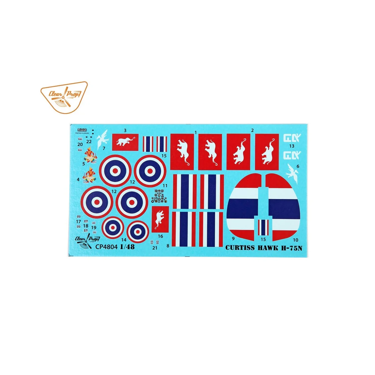 H-75N Hawk, 1/48 - Clear Prop Models CP4804