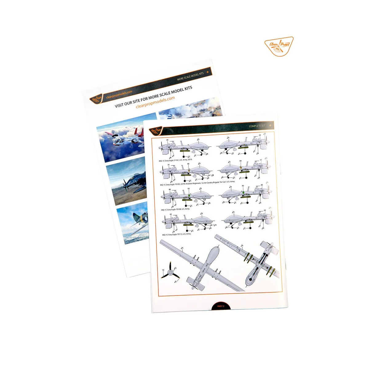 MQ-1C UAV, 1/48 - Clear Prop Models CP4808