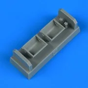 Bf 109F/G/K seat (wood type), 1/48 - Quickboost QB48 920 Bf 109F/G/K seat (wood type), 1/48 - Quickboost QB48 920