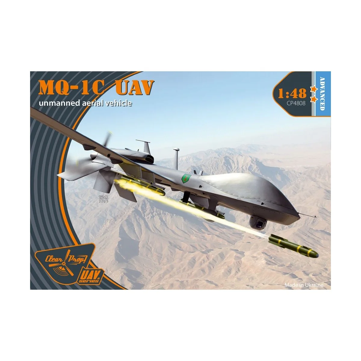 MQ-1C UAV, 1/48 - Clear Prop Models CP4808