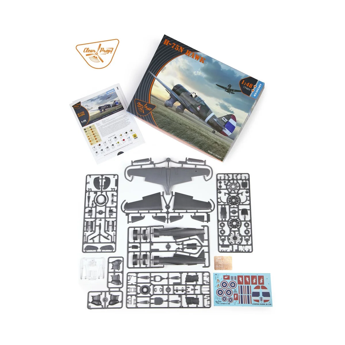 H-75N Hawk, 1/48 - Clear Prop Models CP4804