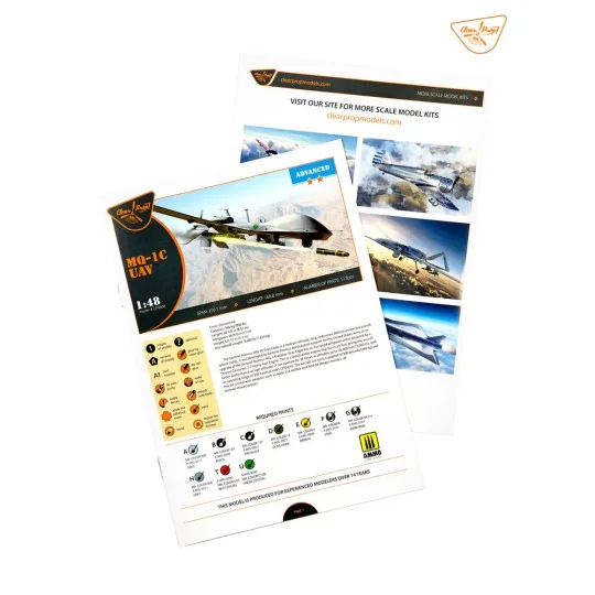 MQ-1C UAV, 1/48 - Clear Prop Models CP4808