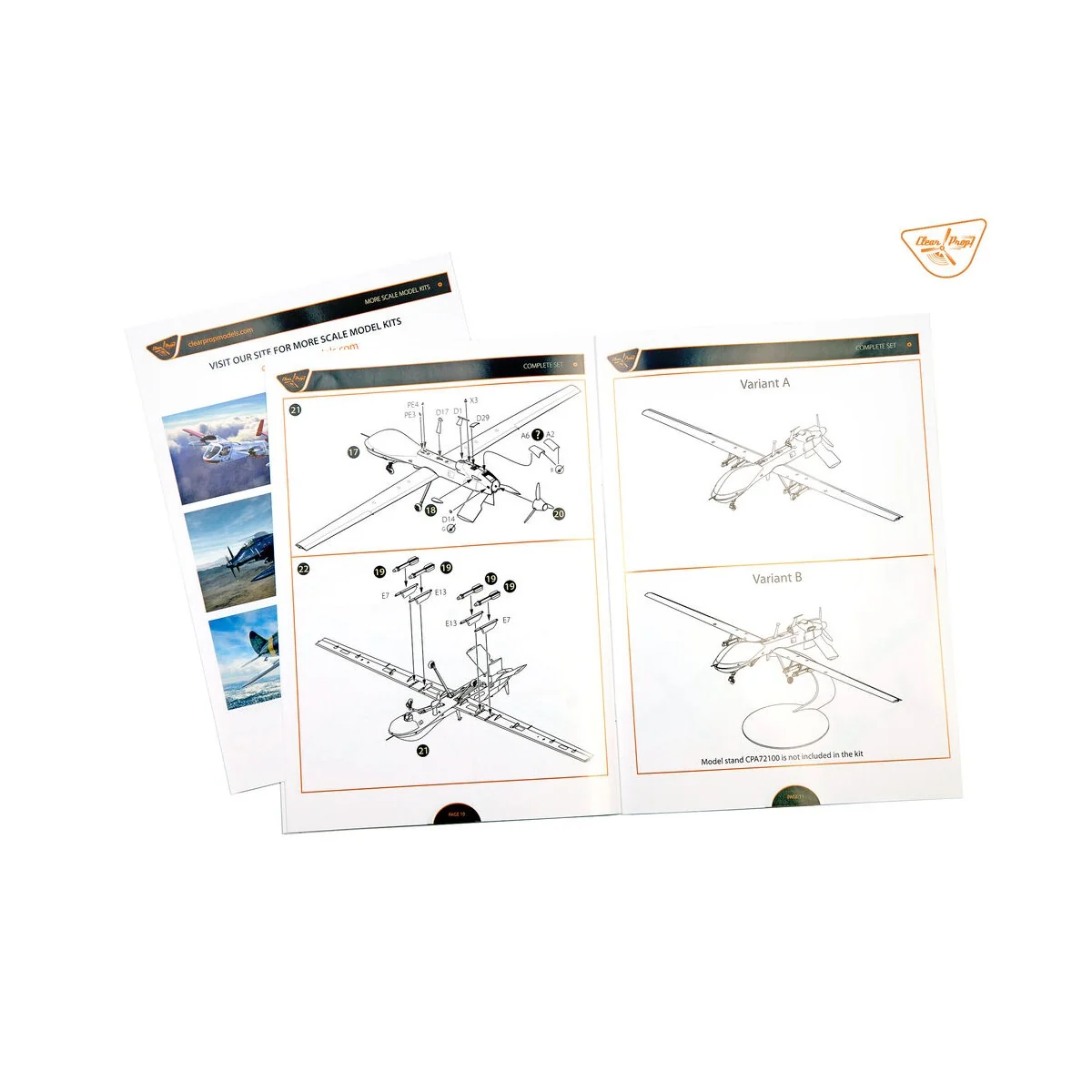 MQ-1C UAV, 1/48 - Clear Prop Models CP4808