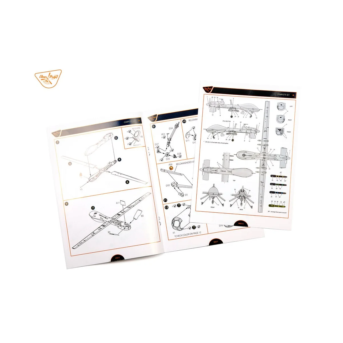 MQ-1C UAV, 1/48 - Clear Prop Models CP4808