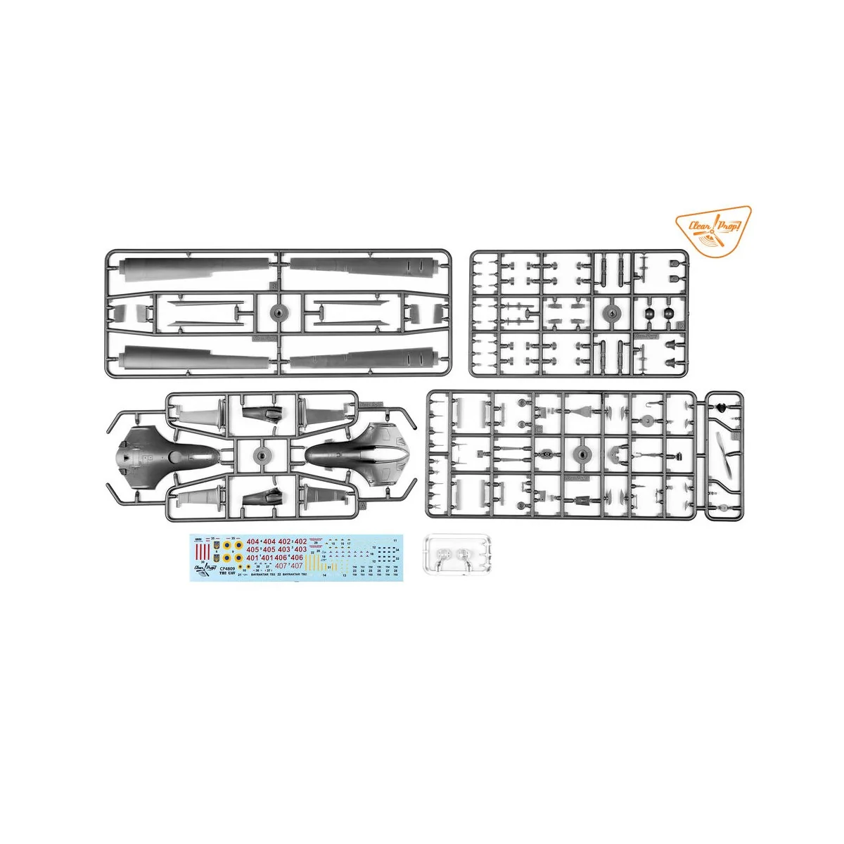 TB.2 UAV, 1/48 - Clear Prop Models CP4809